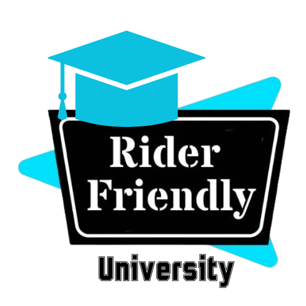 Rider Friendly logo handlebars